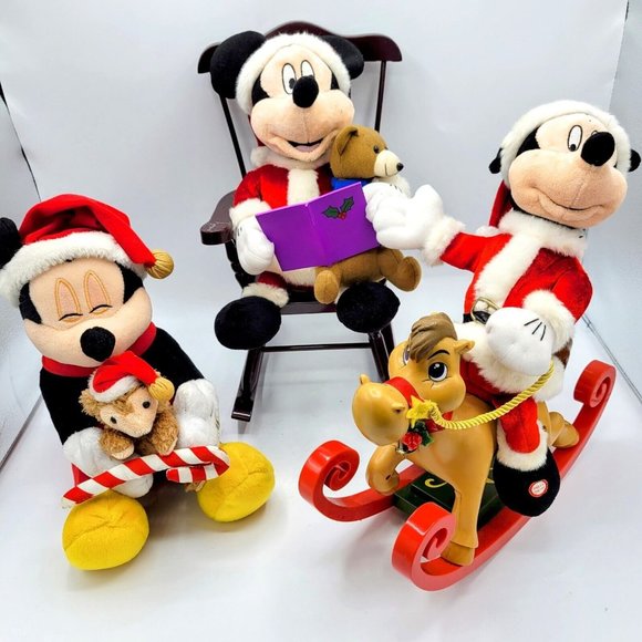 Disney Christmas Animated Figures 